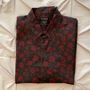 Men’s Slim Fit Guess Long-sleeve Button Down